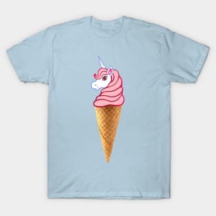 Magical Pink Unicone Ice Cream T-Shirt